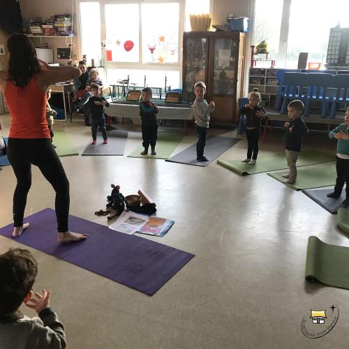 YOGA en PS avec Gaëlle